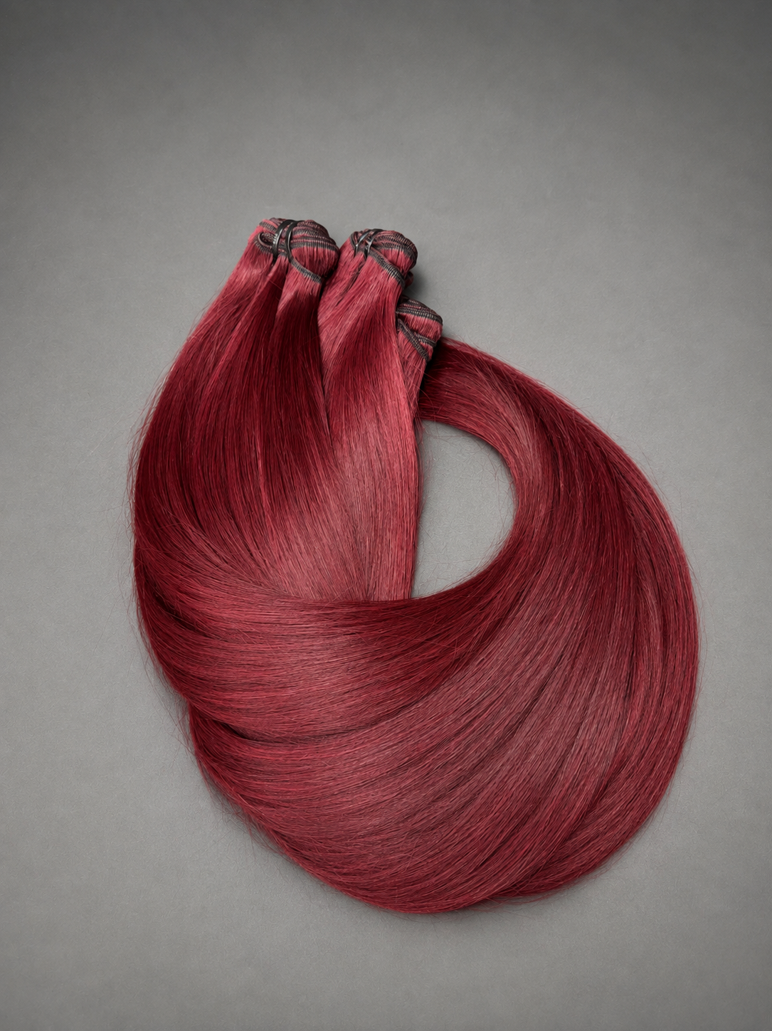 Burgundy Straight Bundle — 20”